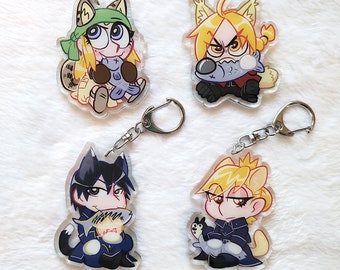 Fishing FMA Keychains
