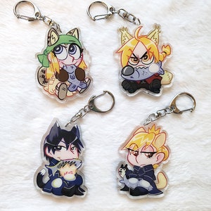 Fishing FMA Keychains