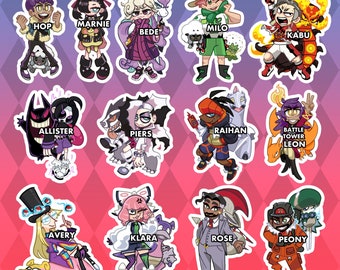 Sword and Shield Stickers