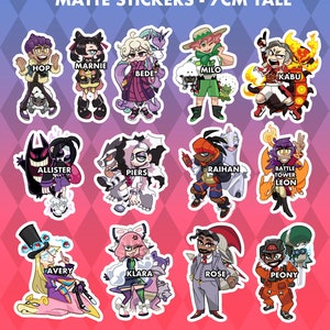 Sword and Shield Stickers