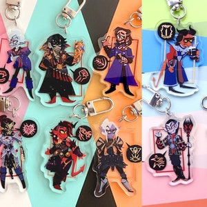 BG3 Favored Attack Keychain