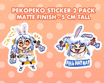 Pekora Sticker set