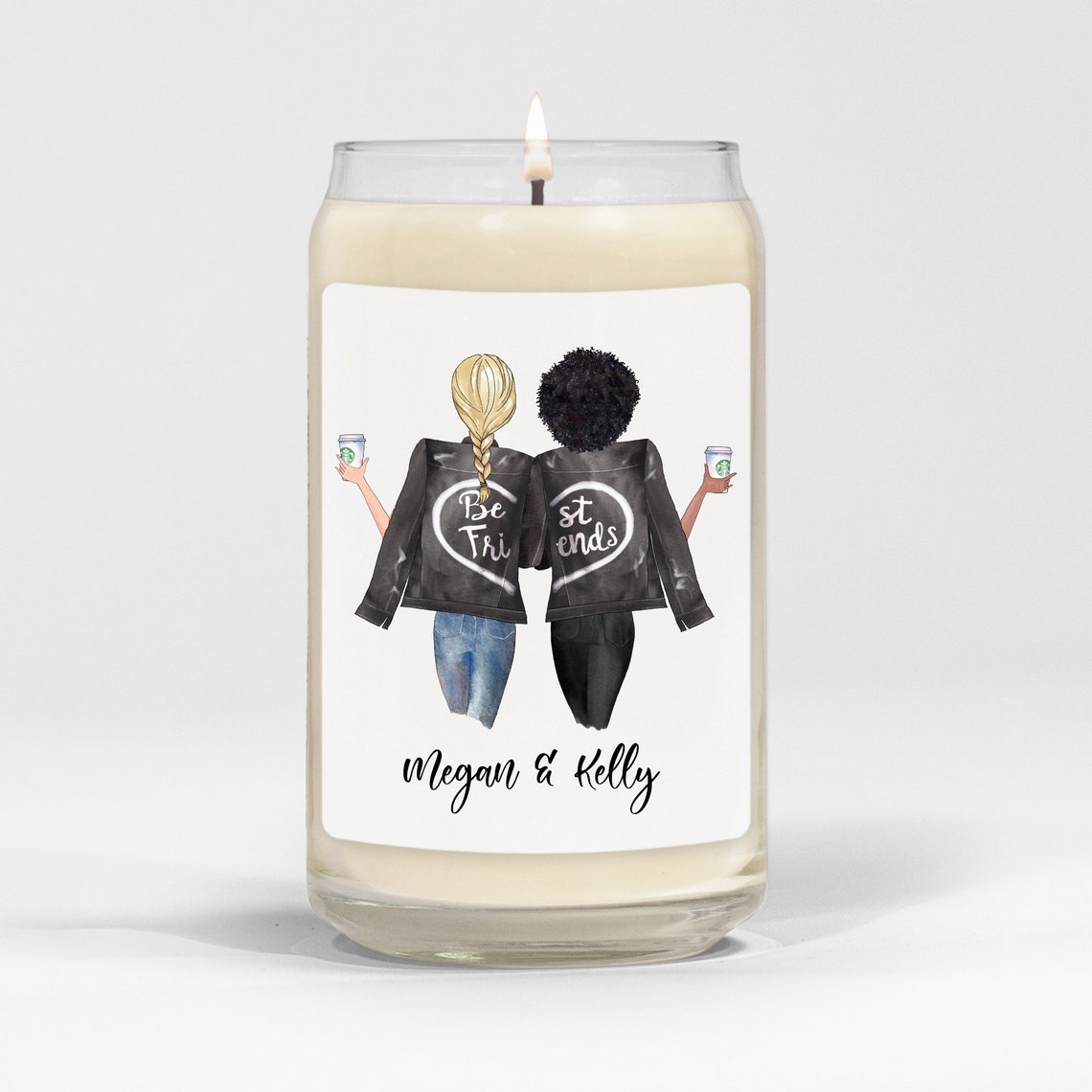 Best Friend Candle Funny Name Candle for Sister Natural 13 Etsy