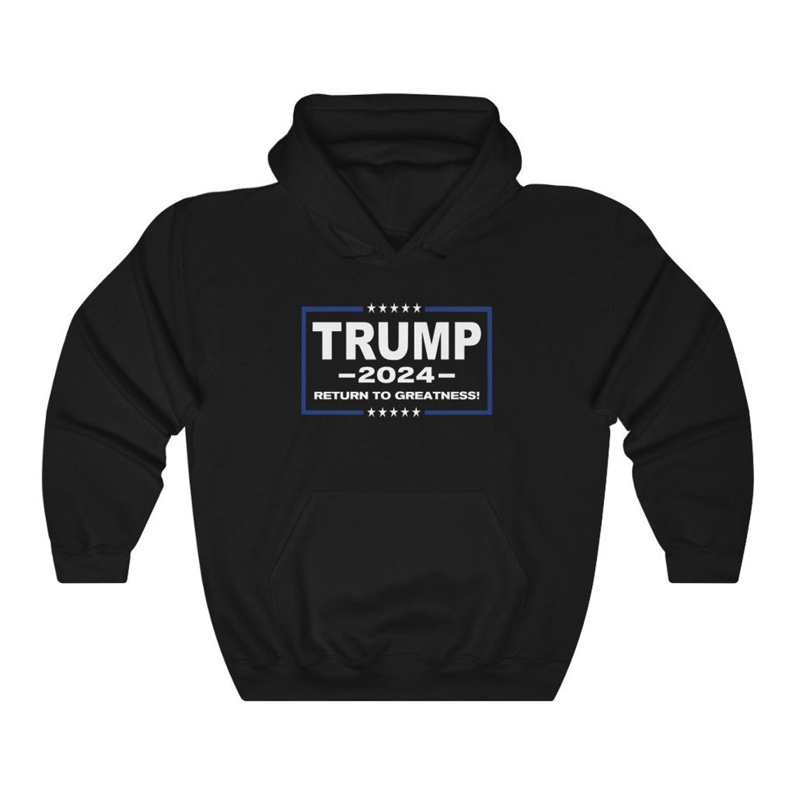 Trump 2024 Hoodies for Men Donald Trump Return to Greatness Etsy