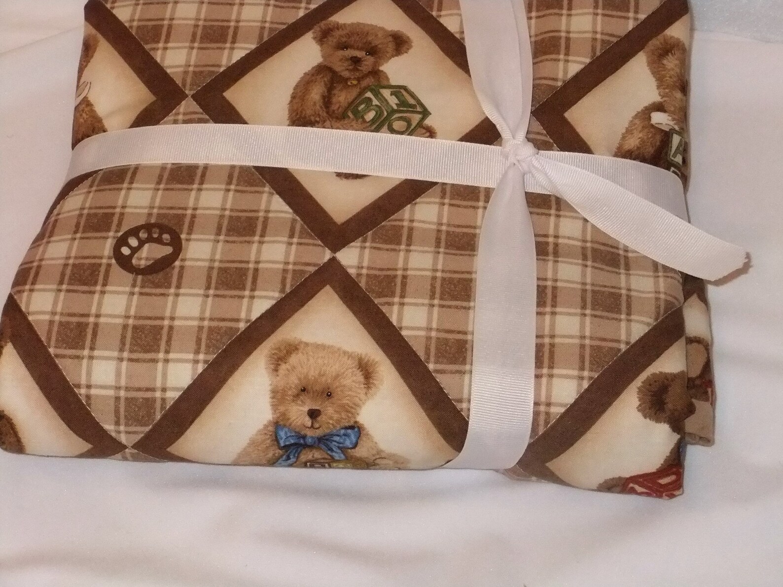 Boyds Bears Quilt Baby Boy Quilt Toddler Blanket Baby Etsy Italia