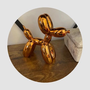 Balloon Dog, Table Top Balloon Dog Decoration, Kids Room Decor Animal Statue, Perfect gift Balloon Animal, Balloon Buppies image 6