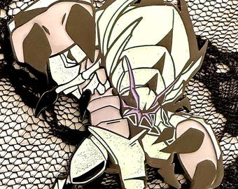 GOLISOPOD  [Glitter Enamel Pin]