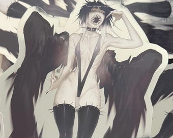 ANGELBAB [MIRROR DECAL] [5.2" x 8"]