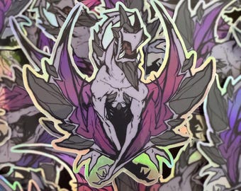 MEGA AERO [Holo Decal] [4.1" x 4"]