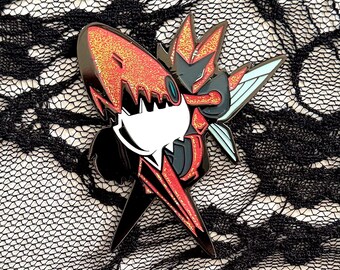 MEGA SCIZ [Glitter Enamel Pin]