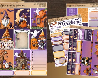 Halloween Gnomes | Weekly Planning Kit