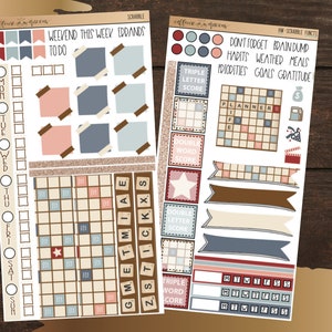 Scrabble | Hobonichi Weekly Planning Kit