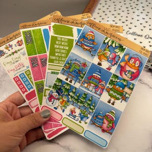 Snow Birds | Weekly Vertical Planning Kit