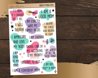 Mom Affirmations | Mini Kit