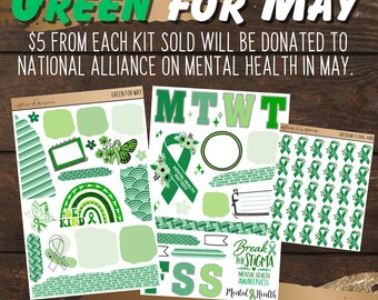 Green for May | Charity Journaling Kit