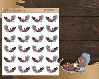 Queenie Goes to Therapy |  Planning Stickers