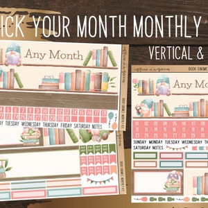 Book Gnomes | Pick Your Month Monthly Kit