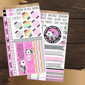 Anxious Opossum | Hobonichi Weekly Planning Kit