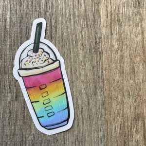 Rainbow Drink | Vinyl Stickers