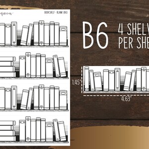 Book Shelf Notes Page Sticker image 2