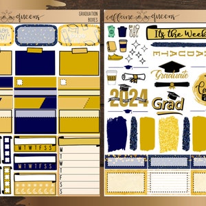 You Did It 2024 Graduation Vertical Weekly Planning Kit image 4