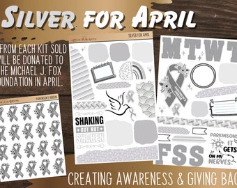 Silver for April | Charity Journaling Kit