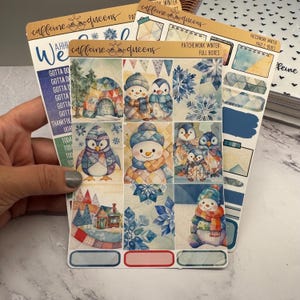 Patchwork Winter | Weekly Planning Kit
