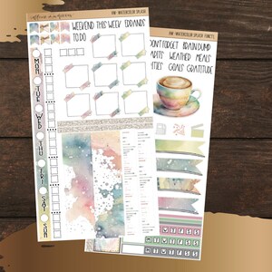 Watercolor Splash | Hobonichi Weekly Planning Kit