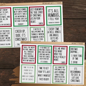 Christmas Letterboards | Planning Stickers