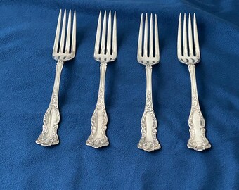 Avalon Cabin Pattern Teaspoons by William Rogers Silverplate Avalon Cabin Pattern Teaspoons by William Rogers Silverplate