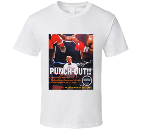Mike Tysons Punchout Tyson 8 Bit Boxing T Shirt