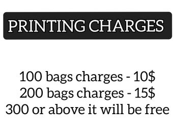 Printing charges