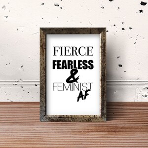 Feminist Printable Wall Art