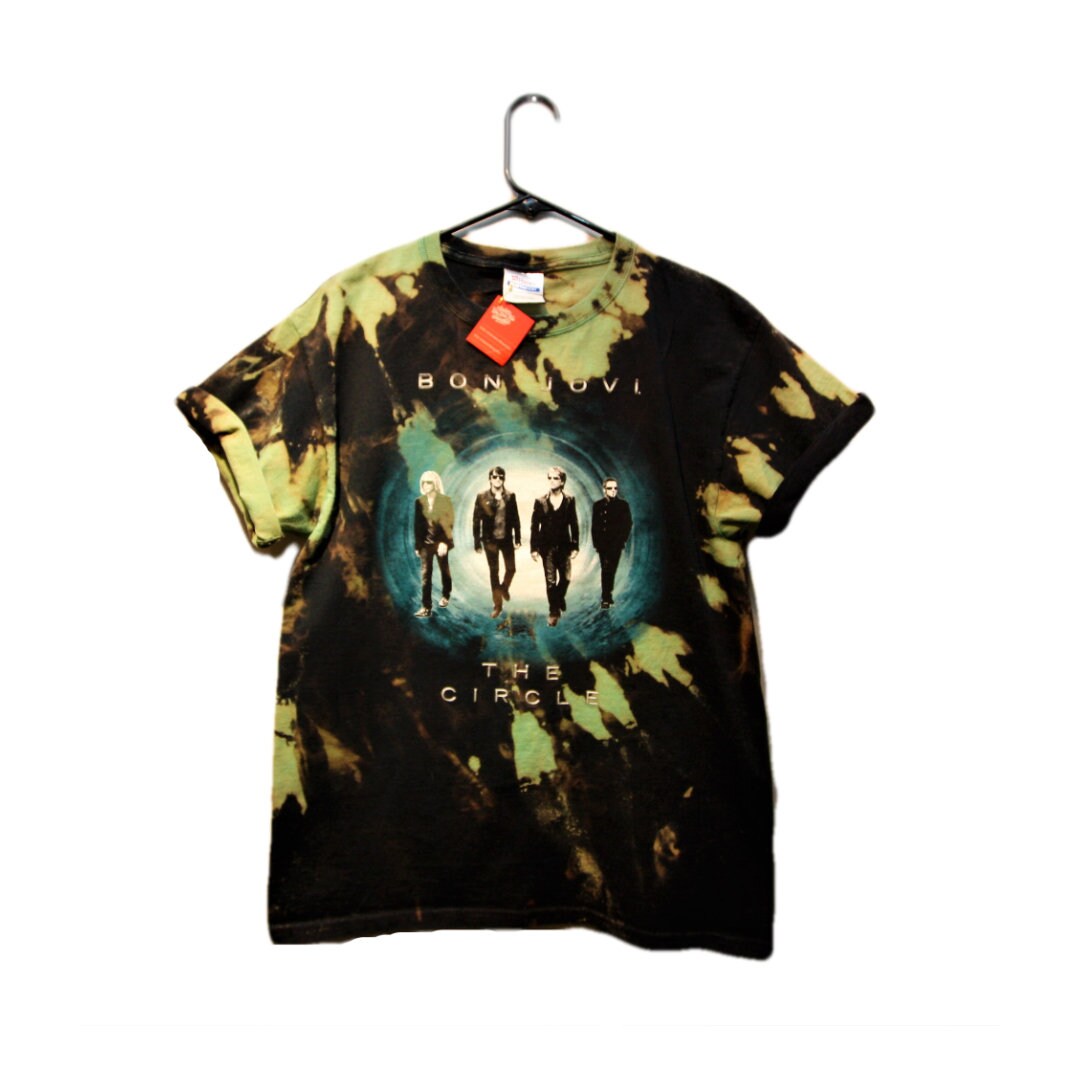 bon jovi tie dye shirt