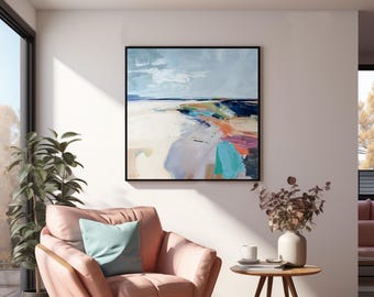 "Colors of the Bay" fine art print on canvas