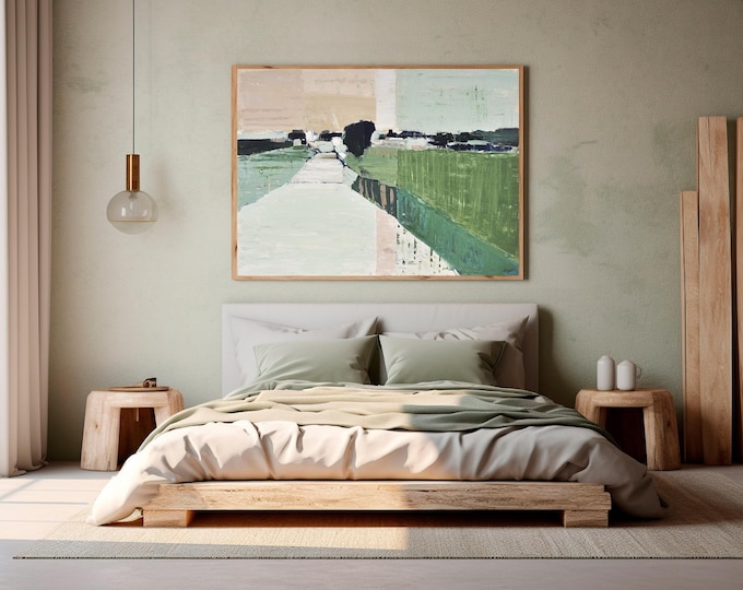 Featured listing image: "Vast Horizon" fine art print on canvas