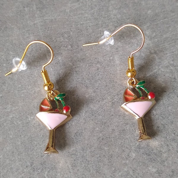 Cocktail Earrings Etsy