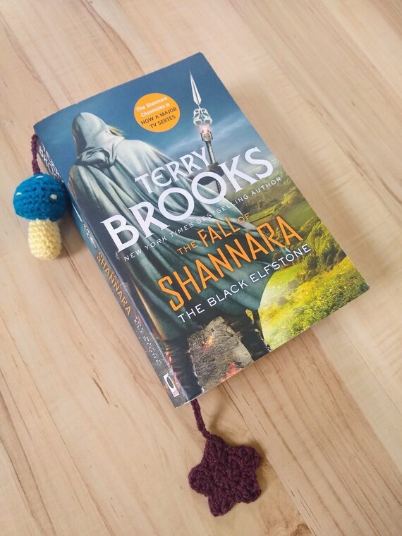 Crochet Mushroom Bookmark Mushroom Bookmark. Cheerful Reading Etsy