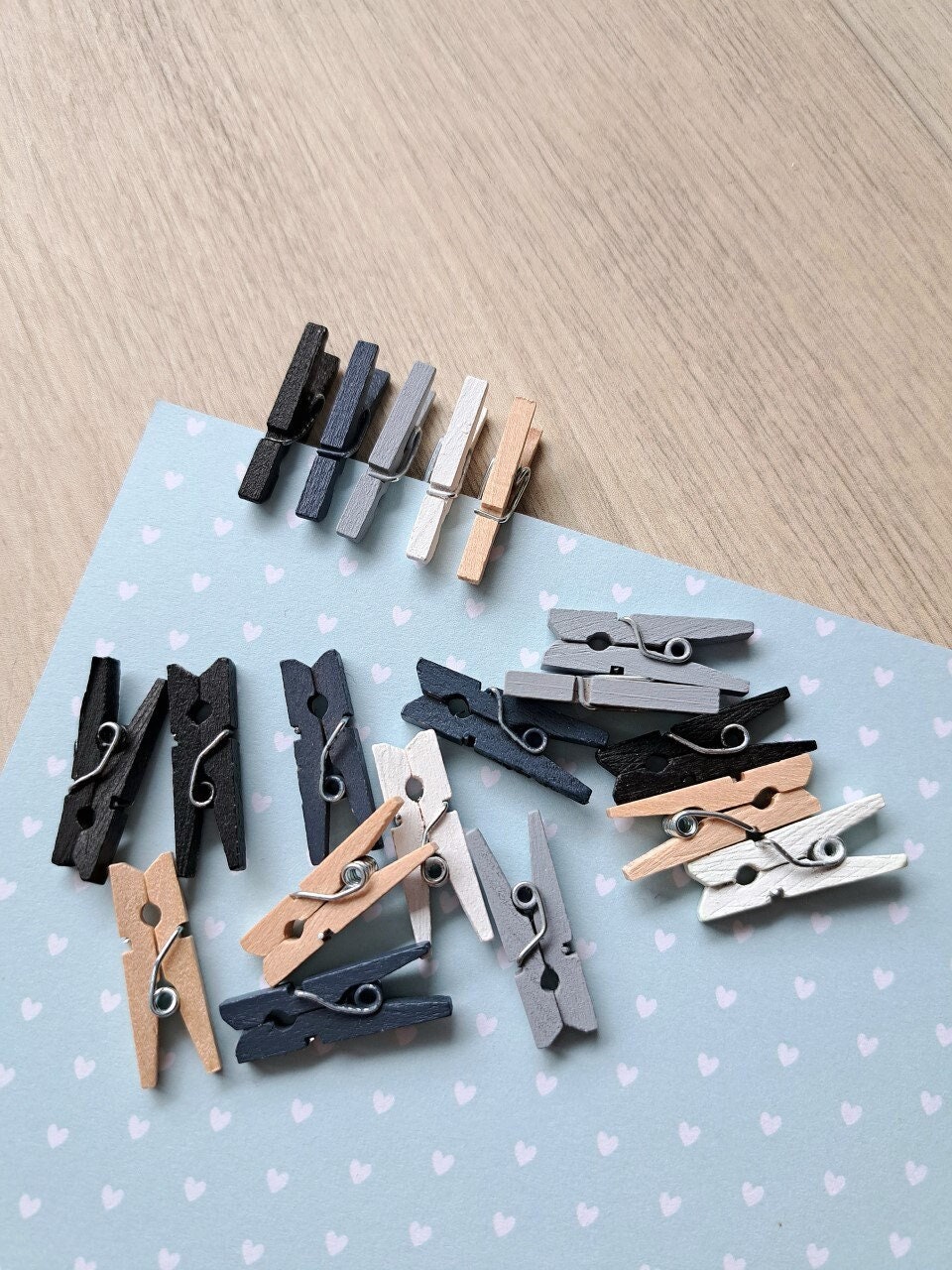 Mini Clothespins,small Clothespins Wood,clothespins Craft,clothespins for  Photos,clothes Pins,photo Hanging Clips,classroom Gift,for Display 