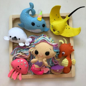 Marine Life PDF Sewing Pattern Package| Marine Bundle