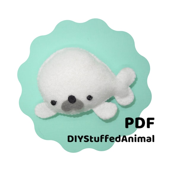 Seal PDF Pattern Marine Animals Seal Pup Felt Animal Sewing - Etsy UK Seal PDF Pattern Marine Animals Seal Pup Felt Animal Sewing - Etsy UK