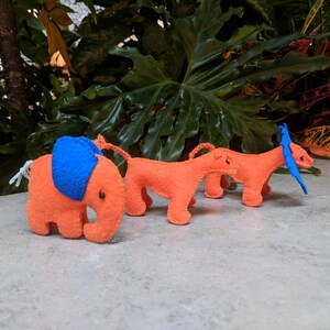 Africa Animals Sewing Pattern, Lion, Great Cats & Elephant Felt Stuffed Animal PDF Pattern, Safari Collection | Safari Bundle