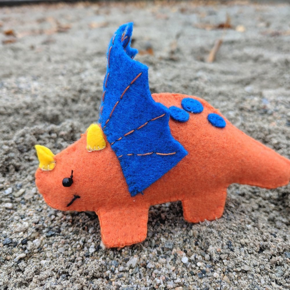 Felt Dinosaurs PDF Sewing Pattern Package Jurassic Bundle Etsy Canada