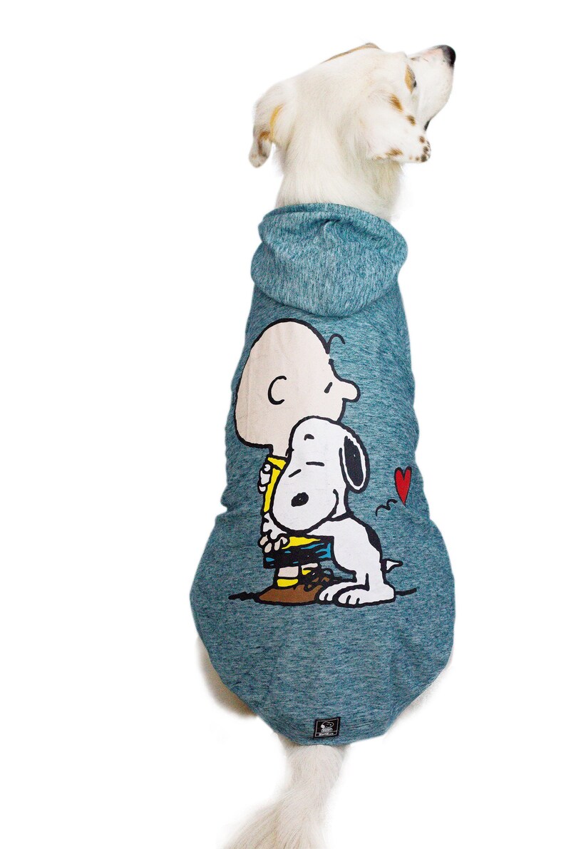 Snoopy Dog Hoodie For Dogs For Pets Dog Costume Charlie Brown Warm Pet Peanuts