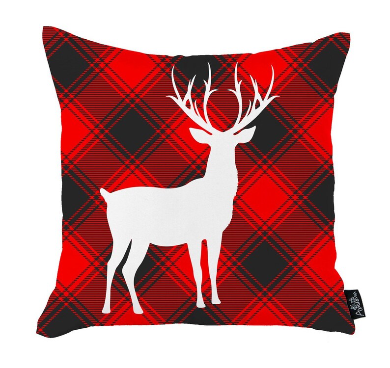 Merry Christmas Set Of 4 Throw Pillow Covers Christmas Gift 18x18