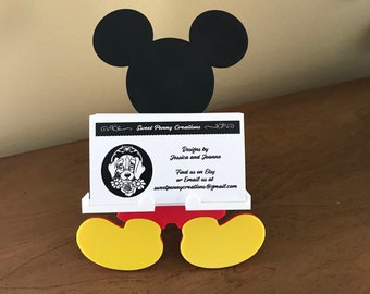 Mouse Business Card Holder