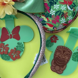Main Attraction Tiki Room Ear Display, MMA, Wall Hook