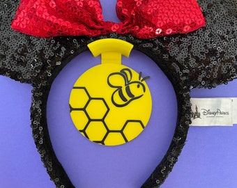 Crochet mural Honey Bee, affichage Minnie Ears