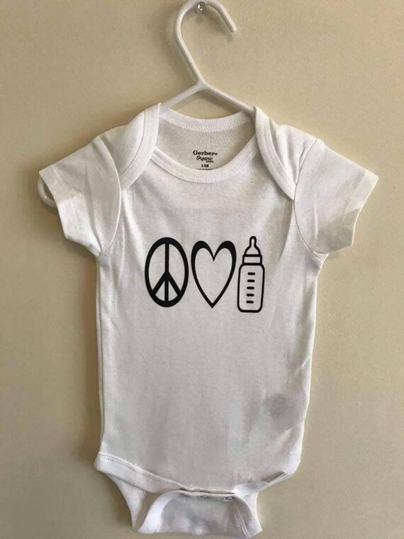 i love milk baby clothes