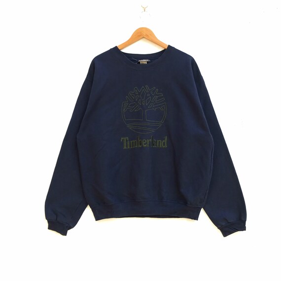 Vtg TIMBERLAND Embroidery Logo Pullover Sweatshirt